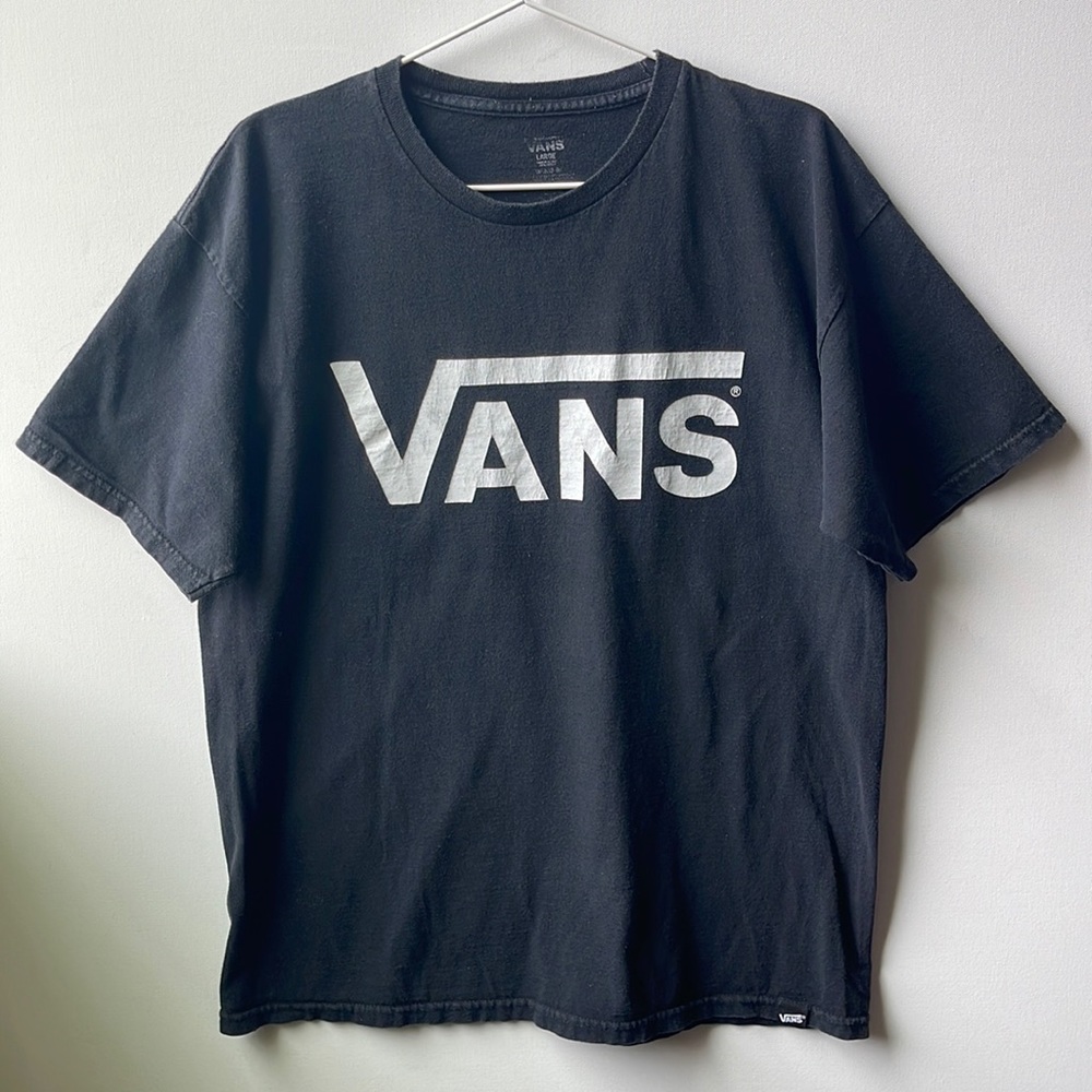 Vans Men’s T-Shirt | Black | Large